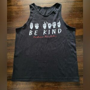 Be Kind ASL Kindness Revolution Tank Top